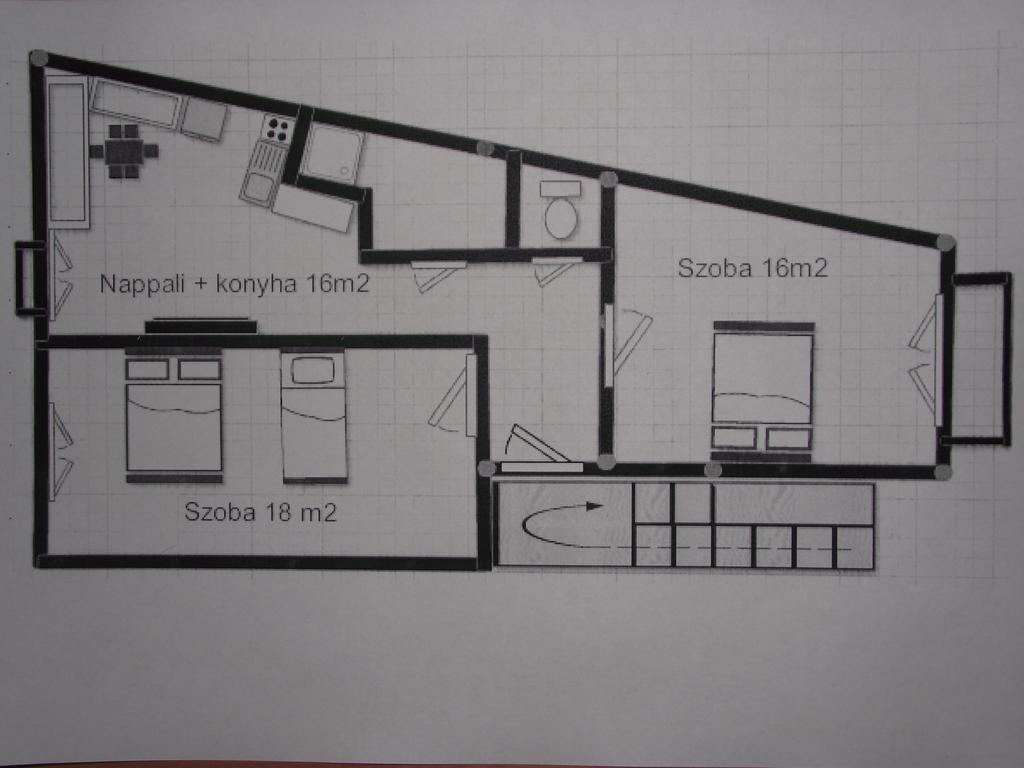 Mars Ii. Apartman Szeged Exterior foto